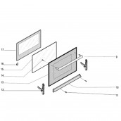 Vitre extérieure (repère 13)
