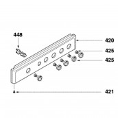Manette thermostat (repère 425)