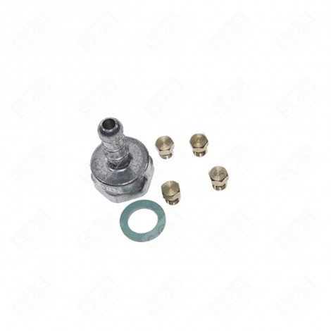 JEU D'INJECTEURS, GICLEURS GAZ BUTANE PROPANE D'ORIGINE FOUR, CUISINIÈRE - C00135614, 482000029291