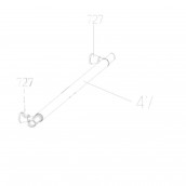 Poignée rustique (repère 47)