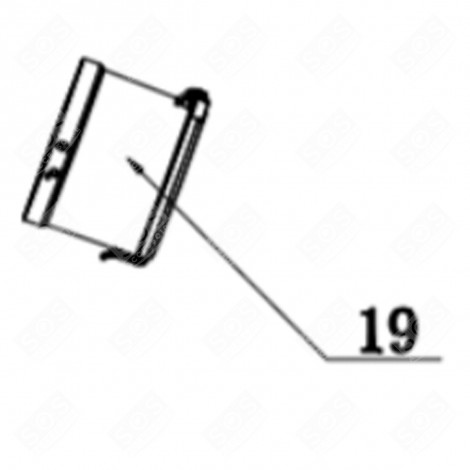 RESERVOIR POUSSIERE ASPIRATEUR - AS000102