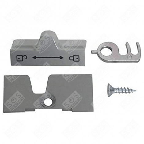 ENSEMBLE FERMETURE DE PORTE RÉFRIGÉRATEUR, CONGÉLATEUR - 2412757300