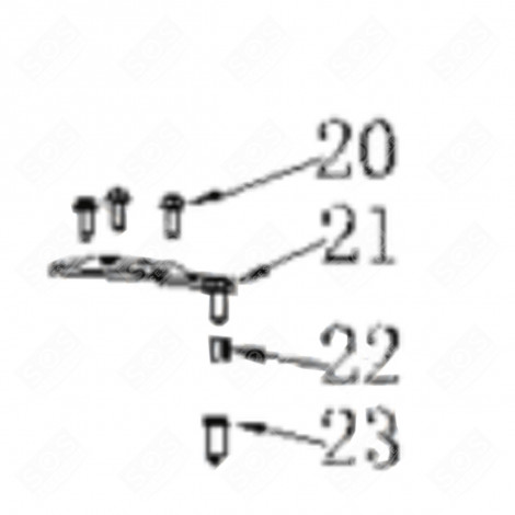 RONDELLE FRIGO, RÉFRIGÉRATEUR, CONGÉLATEUR - FR000457