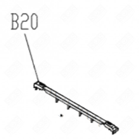 TETE DE PANNEAU FOUR, CUISINIÈRE - CU000287