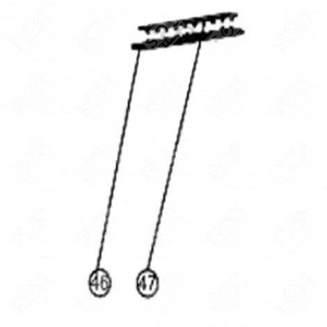 LAMPE LED (REPÈRE 47) FRIGO, RÉFRIGÉRATEUR, CONGÉLATEUR - FR003982