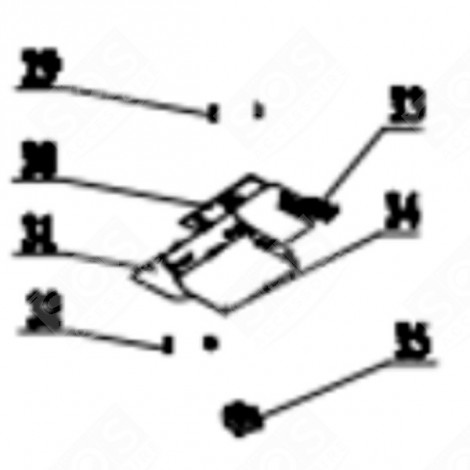 BASE LEDS (REPÈRE 31) FRIGO, RÉFRIGÉRATEUR, CONGÉLATEUR - FR004086