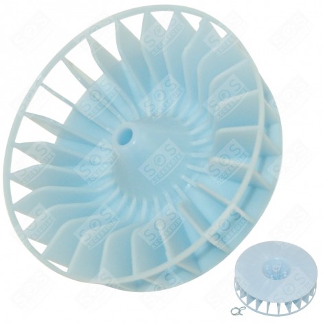 Hélice + ventilateur air chaud de sèche-linge 050905 - Pièces sèche