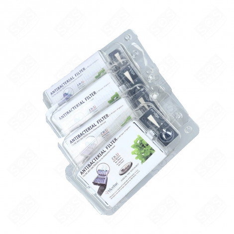 LOT DE 4 FILTRES ANTIBACTÉRIEN D'ORIGINE MICROBAN RÉFRIGÉRATEUR, CONGÉLATEUR - 481248048172