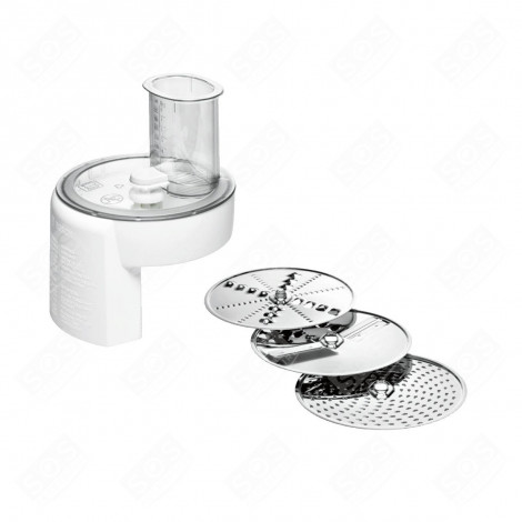 ENSEMBLE BOL RAPEUR ÉMINCEUR AVEC 3 DISQUES ROBOT MÉNAGER - 12018138, MUZ4DS4