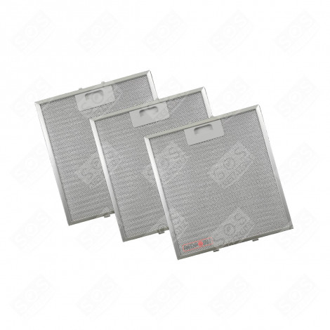 LOT DE 3 - FILTRE MÉTAL (ANTI GRAISSES) 267X305MM HOTTE - C00242705, C00280008