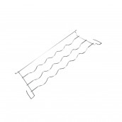 Clayette, étagère à bouteilles en inox  461X355 mm