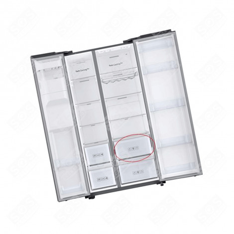 BAC À LÉGUMES D'ORIGINE FRIGO, RÉFRIGÉRATEUR, CONGÉLATEUR - DA97-19214B