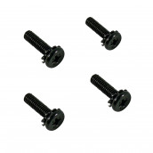 Lot de 4 vis pied raccord (4X16MM) Lot de 4 vis pied raccord (4X16MM)