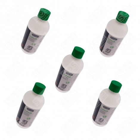 Lot de 5 détartrants 500ml ECODECALK DELONGHI 5513296041 AS00006179