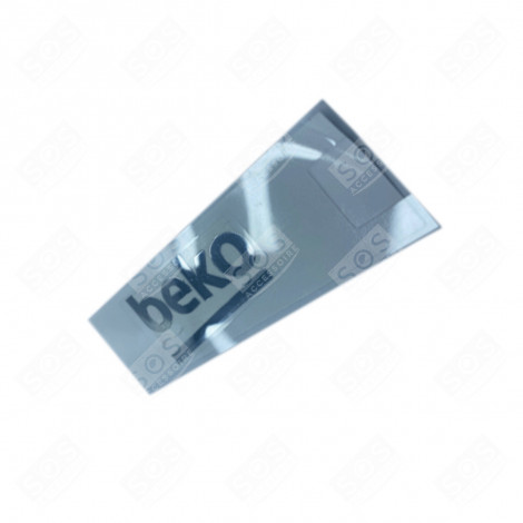 PLAQUE SIGNALÉTIQUE BEKO FRIGO, RÉFRIGÉRATEUR, CONGÉLATEUR - 5786590200
