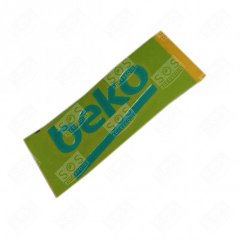 PLAQUE SIGNALÉTIQUE BEKO FRIGO, RÉFRIGÉRATEUR, CONGÉLATEUR - 5737560200