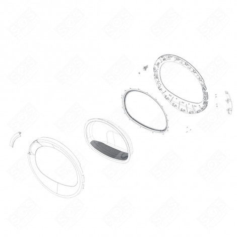 HUBLOT COMPLET D'ORIGINE SÈCHE-LINGE - 2978670900