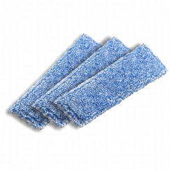 Lot de 3  lingettes microfibres  (nettoyage sols durs) Lot de 3  lingettes microfibres  (nettoyage sols durs)