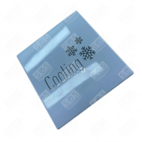 CACHE VENTILATEUR FRIGO, RÉFRIGÉRATEUR, CONGÉLATEUR - 4927580600