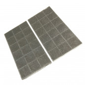 Lot de 2 filtres charbon  289X145X10 mm