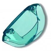 Accessoire efficacité turquoise clair translucide