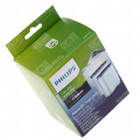 LOT DE 2 FILTRES À EAU  ANTICALCAIRE AQUACLEAN D'ORIGINE CAFETIÈRE, MACHINE À CAFÉ - CA690322, CA6903/22
