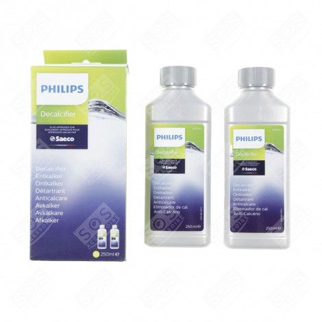 LOT DE 2 DÉTARTRANTS D'ORIGINE CAFETIÈRE, MACHINE À CAFÉ -  421944078541, CA6700/22