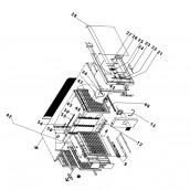 Clayette, étagère repère n°47