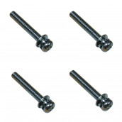 Lot de 4 vis raccord à écran (4x26mm)
