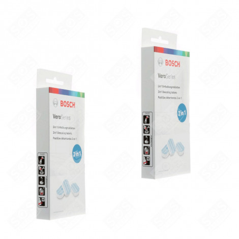 LOT DE 2 BOÎTES TABLETTES DÉTARTRAGE CAFETIÈRE, MACHINE À CAFÉ - 00312093