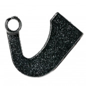 Cache Charniere Sup Black Mat