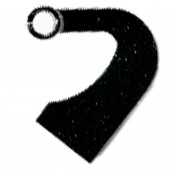 Cache Charniere Sup G Noir