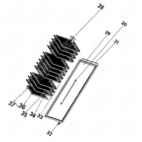 CLAYETTE FORMAT BOURGOGNE (REPÈRE N°34) CAVE À VIN - 1052025, 92040412 