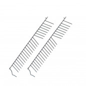 Lot de 2 tiges rabattables panier inférieur d'origine Lot de 2 tiges rabattables panier inférieur d'origine