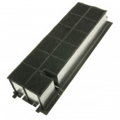 Filtre à charbon type 60 MCFE18 d'origine 370x110x50 mm Filtre à charbon type 60 MCFE18 d'origine 370x110x50 mm