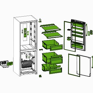 00122045 - joint porte universel refrigerateur congelateur