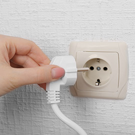 Probl&egrave;me de prise de courant