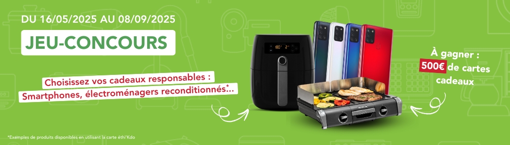 Concours SOS Accessoire smartphones reconditionnés