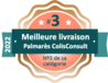 Médaille Meilleure Livraison by ColisConsult 2022