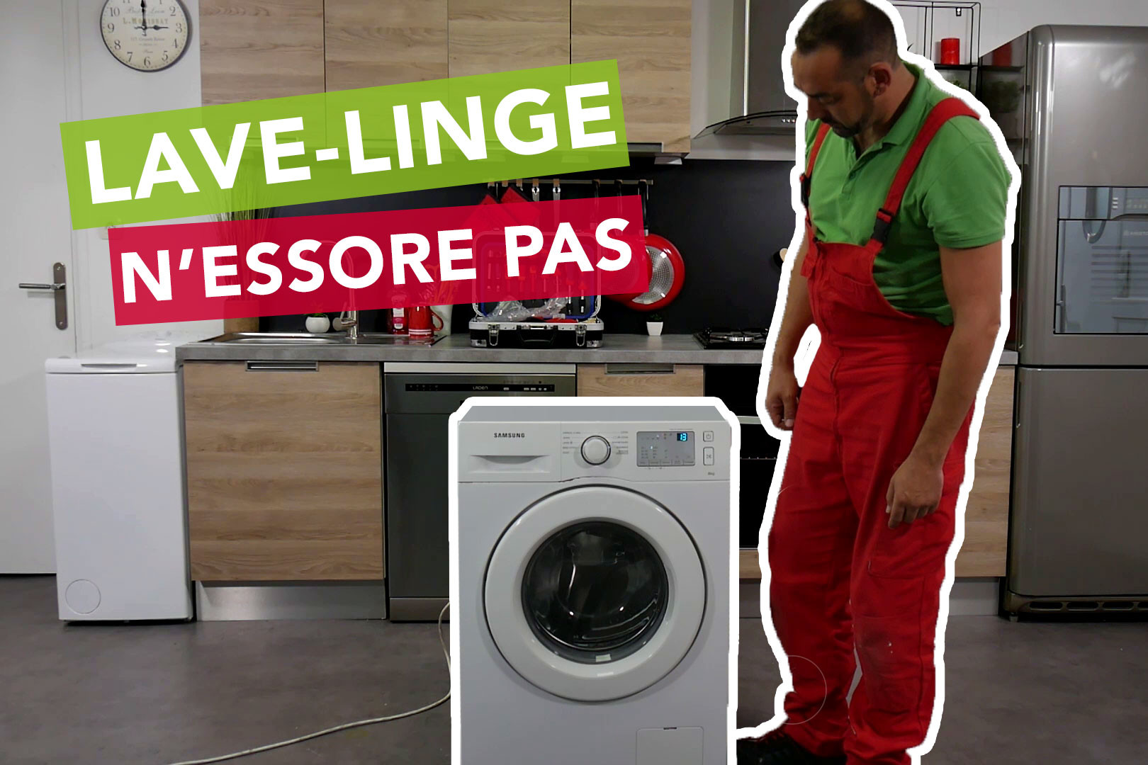 Pourquoi le lave-linge ne vidange pas ? - SOS Accessoire