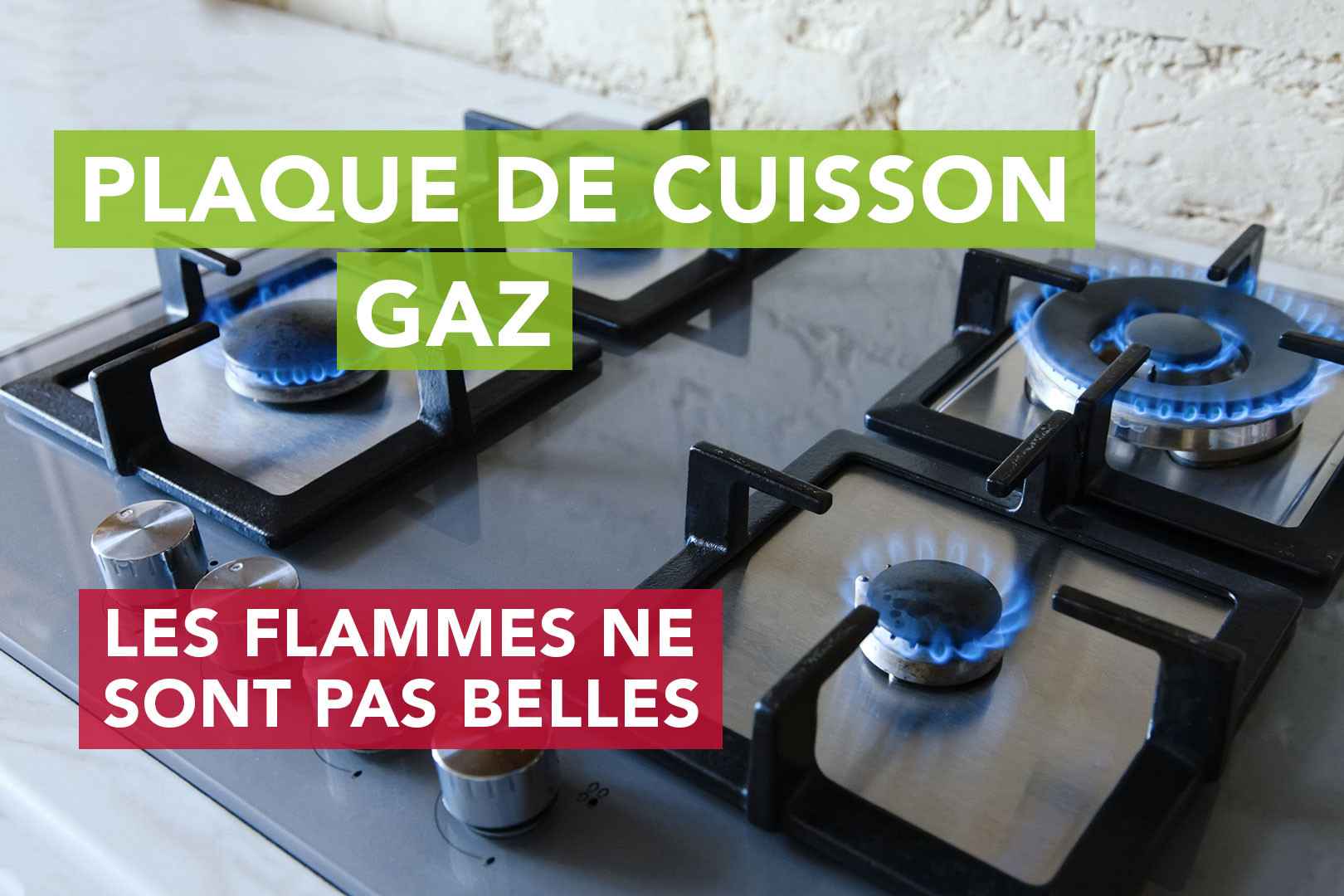 Bouteille De Gaz Neuve Mais Petite Flamme Plaque de cuisson gaz : pourquoi les flammes ne sont pas belles ? - SOS  Accessoire
