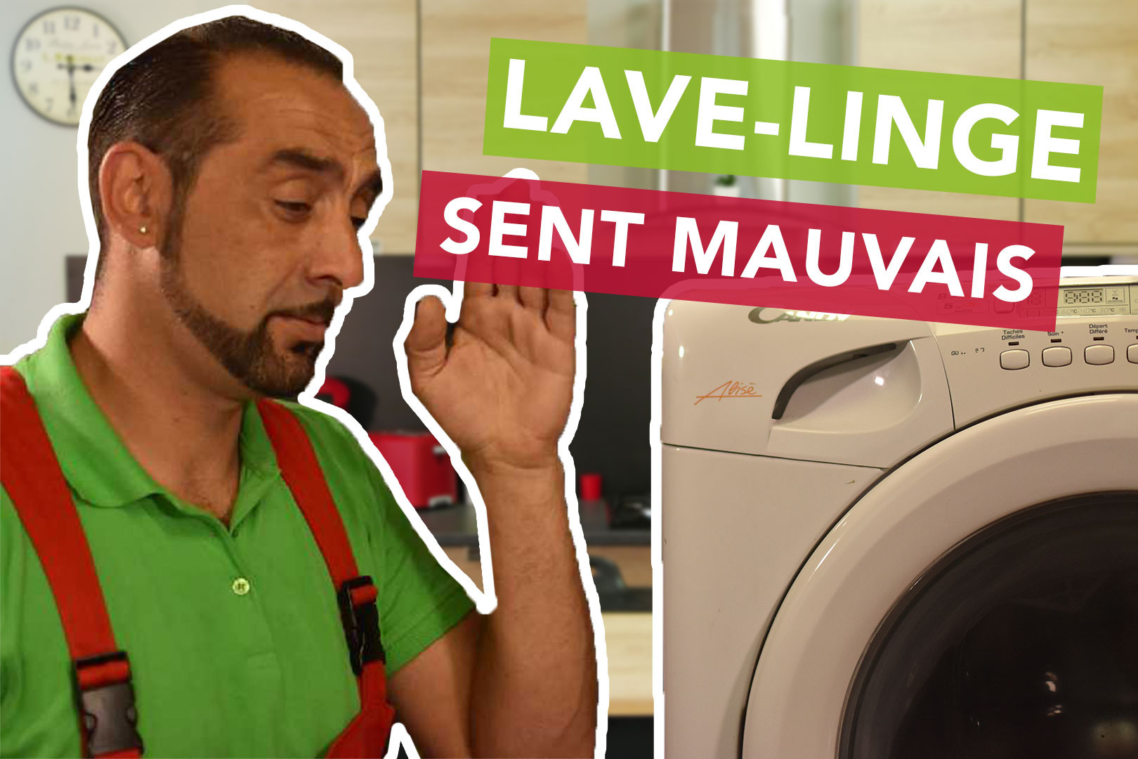 Pourquoi le lave-linge sent mauvais ? - SOS Accessoire