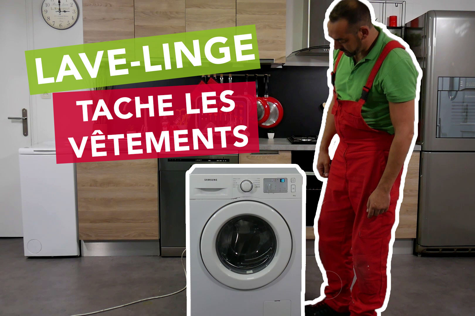 Pourquoi le lave-linge tache les vêtements ? - SOS Accessoire