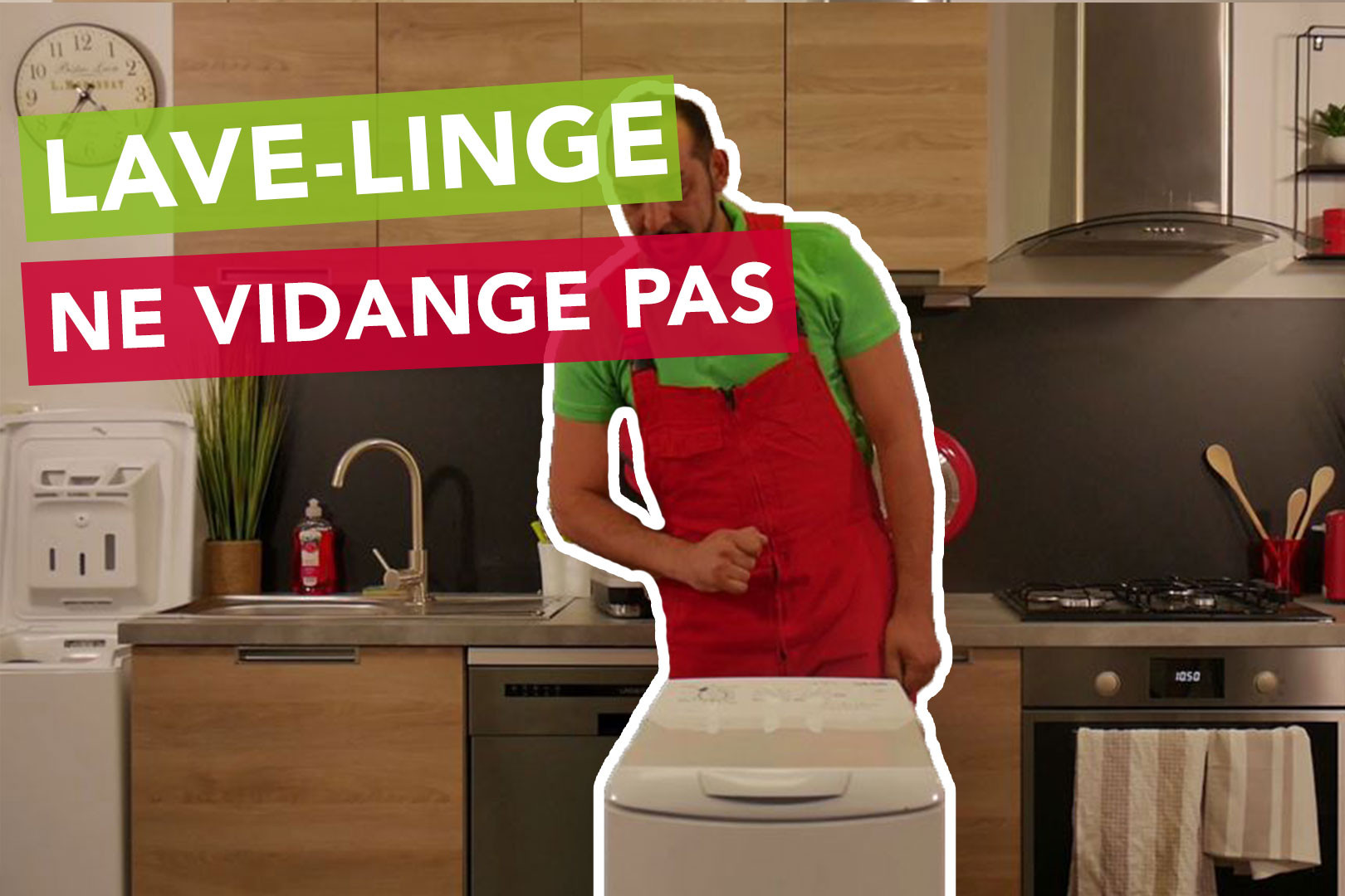 Pourquoi ma machine à laver ne vidange plus ? - Adepem