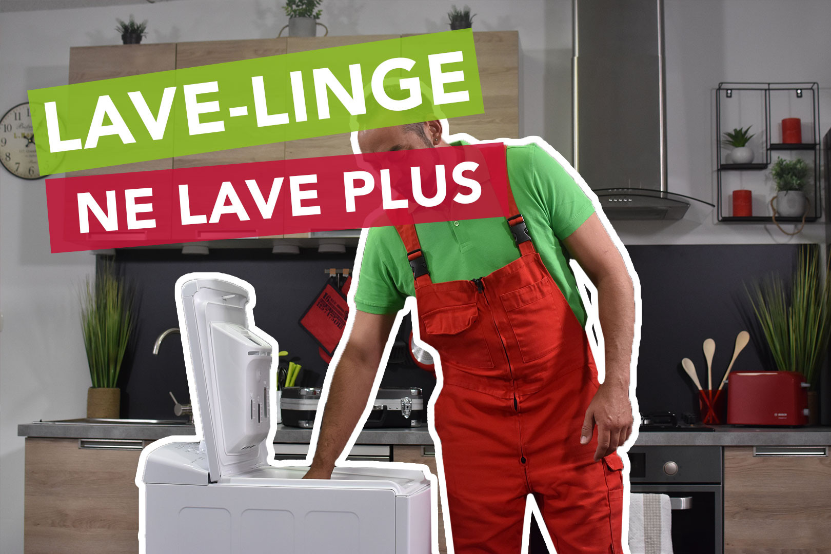 Pourquoi le lave-linge ne lave plus ? - SOS Accessoire