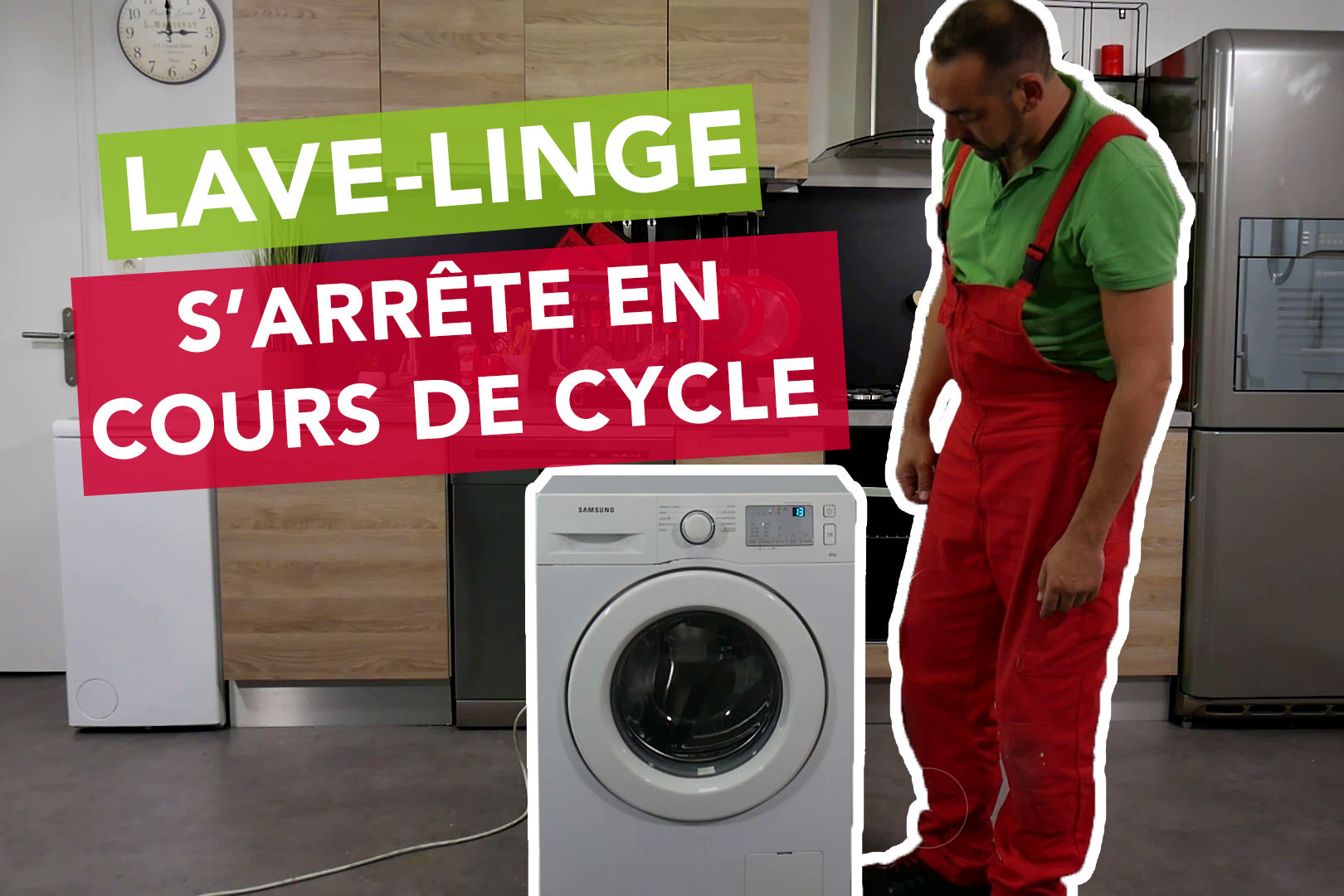 Pourquoi le rinçage de ma machine à laver ne se fait pas ? - Adepem