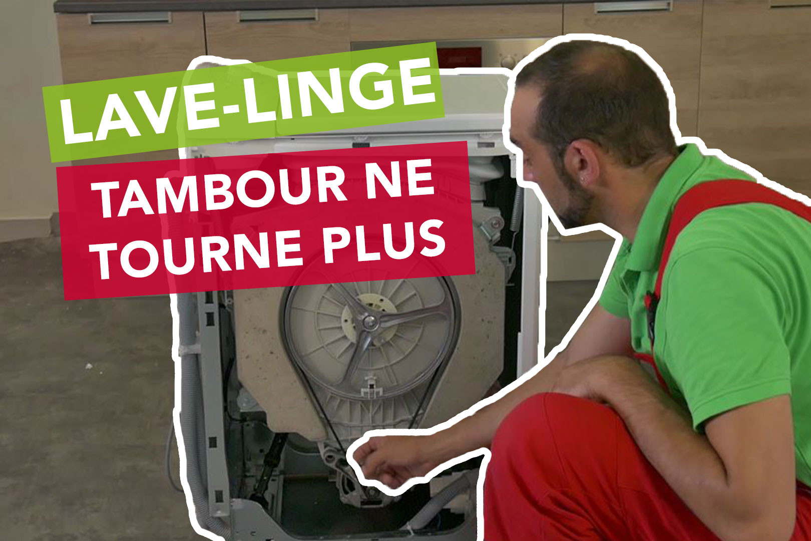 Lave-linge : comment débloquer un tambour qui ne tourne plus ?