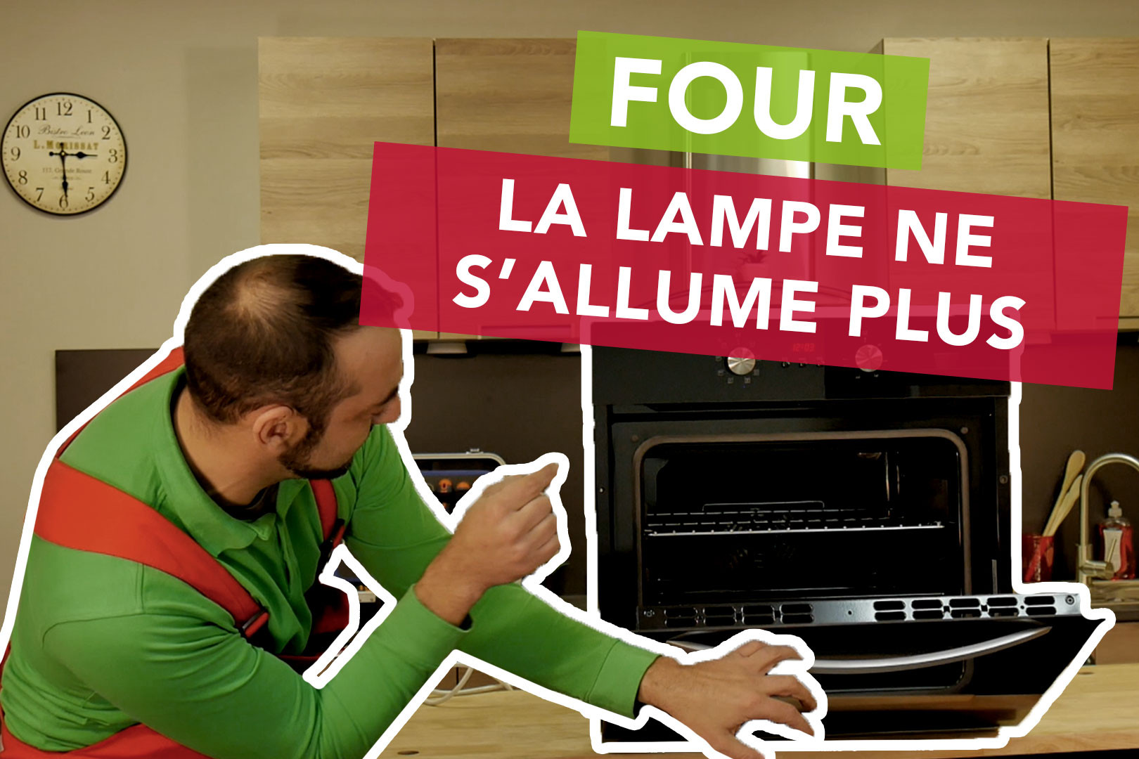 Pourquoi la lampe de mon four ne s'allume plus ? - SOS Accessoire