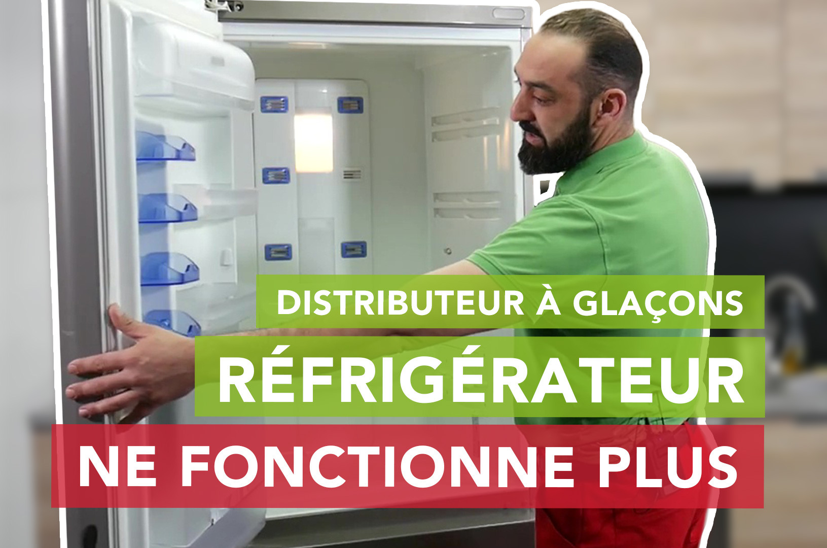 Pourquoi le distributeur à glaçons de mon frigo ne fonctionne plus