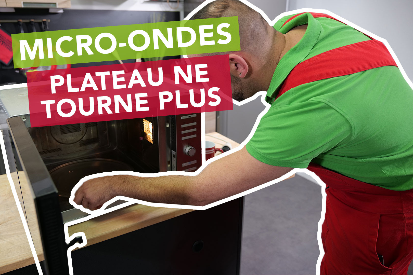 Rotor De Plateau Tournant Pour Micro-ondes - Support Type Y En PP, Lot De 2 Pièces, Compatible Multi-marques